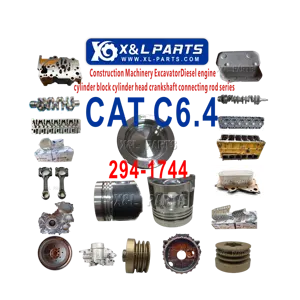 Piezas X & L nuevas piezas de motor de alta calidad CAT C6.4 pistón 294-1744 utilizado para excavadora Caterpillar E320D E320C