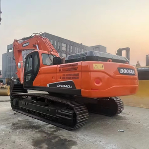 รถขุดมือสอง Doosan DX340LC แท้ 34 ตัน รถขุดไฮดรอลิกขนาดใหญ่ พร้อมเครื่องยนต์ เกียร์  ประหยัดน้ำมัน  ขายดี - Product Image 2