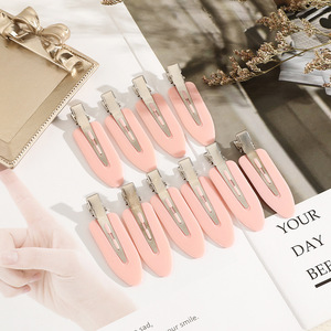 En gros Pinces à <span class=keywords><strong>cheveux</strong></span> sans pli, sans trace, colorées, en résine sans couture, pour maquillage et salon, pour femmes et franges - Product Image 3