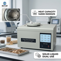 SKZ1064 Layar LCD Penguji Nilai Kalor Padat Cair Penggunaan Ganda Kapasitas Panas 14000-15000J/K Penentuan Nilai Kalor