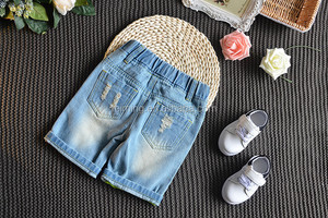 Último diseñador de verano de los niños pantalones <span class=keywords><strong>vaqueros</strong></span> de los niños patrones - Product Image 2