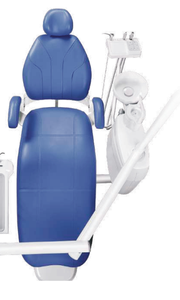 كرسي علاج الأسنان SL8700 ، عيادة أسنان ، مسند ذراع متحرك عالي الجودة وسادة عريضة وناعمة مفتاح التوقف المفاجئ - Product Image 2