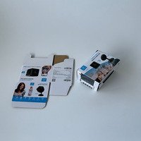 Cajas de Cartón Corrugado Microflauta Personalizadas para Productos Electrónicos de Cámara, Caja de Empaque Rígida Personalizada para Electrónica de Consumo