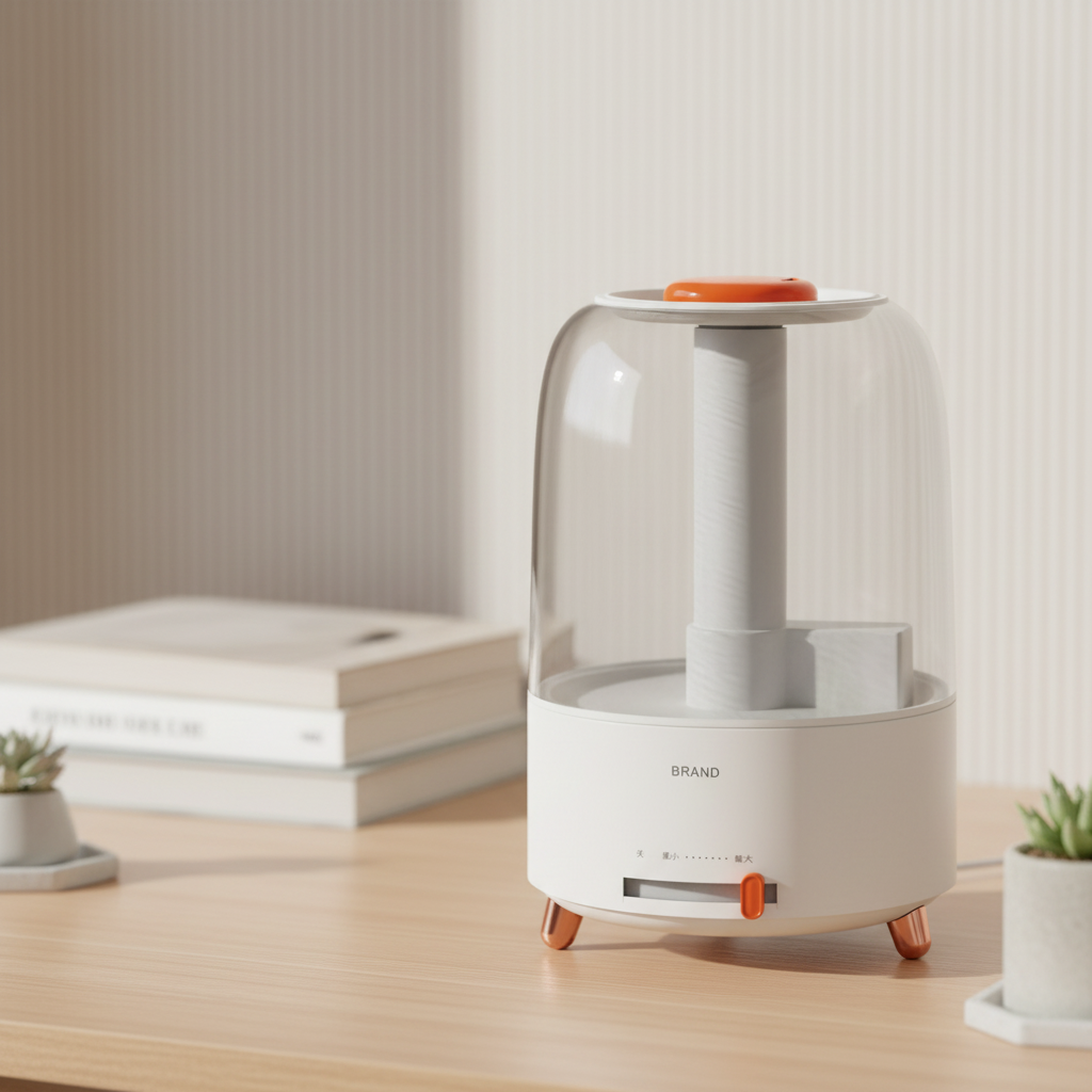 Smart Home Appliance Nozzle Sprayer with Humidistat Diffuser Cool-Mist Humidifier App-Controlled for Household Quiet Operation