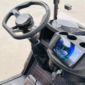 Nuevo Carro de Golf Elevado de 48V con 2 Asientos, Estructura de Acero de Alta Resistencia, 30-50 km/h en Carretera, 70-90 km de Autonomía, 15-20 Grados de Inclinación - Product Image 2
