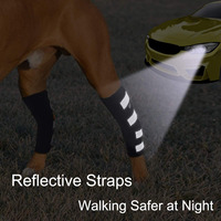 Respirant chien genouillère orthèse genouillères pour jarret Joint Wrap blessure récupérer néoprène jambes chien protecteur soutien