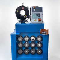 Presse hydraulique pour flexibles P32 1/4-2.5" 10-87mm, machine à sertir les flexibles d'huile