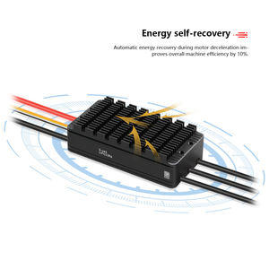 Régulateur de vitesse électronique (ESC) étanche IP67 120A 140g pour moteur brushless, compatible 5~14S, pour drone agricole - Product Image 3
