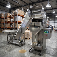 Machine de remplissage et de pesage de granulés pour litière pour chat 5 kg, morceaux de pain, grains de café moulu, distributeur de granulés, remplisseur de granulés chimiques secs