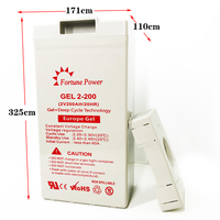 حزمة بطاريات أيون الليثيوم VRLA وحمض الرصاص VRLA 2 Volt وagm 2 V 200AH AGM