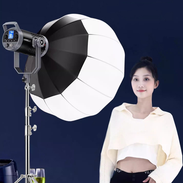 500w Cob Light Studio Lighting Equipment Photography Light Softbox Steel Stand Kit For Live Streaming