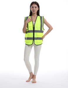 Responder en 1 minuto Venta Anual 8 millones de piezas 26 años Fábrica personalizada Muestra gratis logo CE ANSI Equipo de control de calidad Chaleco de seguridad - Product Image 1