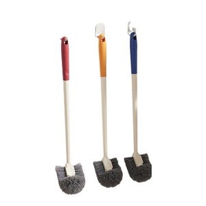 Toilet <b>Brush</b> With <b>Long</b> <b>Handle</b> And Soft Bristles For Bathroom Cleaning - Product Image 5
