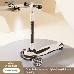 Patinete de Metal de 3 Ruedas DomeRide Babe para Niños de 3 a 14 Años, Niños y Niñas, con un Solo Pedal - Product Image 3