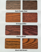 Revêtement électrostatique en poudre de peinture en poudre de polyester de finition bois aluminium de sublimation