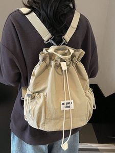 Nouvellement conçu cordon fermeture sac à dos sac à dos décontracté sac d'école Sport sac à dos - Product Image 4