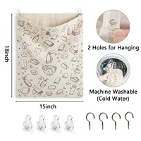 Sac de rangement pour chiffons sales, torchons et essuie-vaisselle, organisateur pour placard sous évier, porte-essuie-vaisselle, buanderie et salle de bain