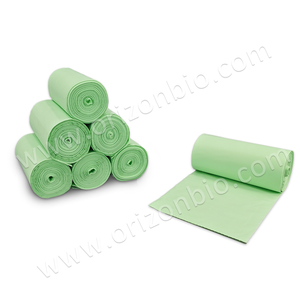 Bolsa de basura compostable 100% biodegradable a base de almidón de maíz, impresa en huecograbado, con fuelle inferior termosellado, de alta resistencia, 1-2L, a prueba de fugas, <span class=keywords><strong>Orizon</strong></span> - Product Image 3
