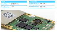 Récepteur GNSS Unistrong P40U Chine, module de positionnement haute précision, GPS L1 L2 L5 BDs Glonass Galileo 700 canaux
