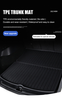 Tapis de coffre de voiture entièrement enveloppant sur mesure pour JAC JS4 2022-2026, accessoires automobiles, doublure de coffre personnalisée, tapis de protection de coffre modifié