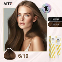 Crème colorante permanente professionnelle pour cheveux 95g Tube unique Formule résistante à la décoloration Qualité salon Fourniture en gros Utilisation professionnelle uniquement