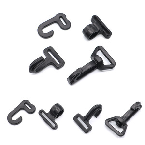Hebillas de Plástico Negras de 11mm, 19mm y 25mm para Tiendas de Campaña, Lonas y Accesorios de Bolsas - Sujetadores - Product Image 1