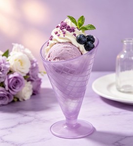 ถ้วยไอศกรีมพลาสติกพร้อมช้อน ถ้วยขนมหวานซันเดย์ ถ้วยโยเกิร์ตแช่แข็ง ถ้วยไอศกรีมสีลูกกวาด สำหรับงานเลี้ยงฉลอง ของขวัญสำหรับเด็ก - Product Image 4