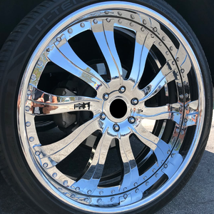 Cerchi Forgiati in 2 o 3 Pezzi da 18 19 20 22 24 26 Pollici in Alluminio 6061-T6 per Porsche Panamera Cayenne Macan 718 911 Taycan 711 <span class=keywords><strong>Inferno</strong></span> - Product Image 4