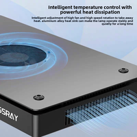 KASSRAY Coral Light S240, éclairage LED intelligent à 10 canaux pour aquarium d'eau salée, spectre complet, contrôlé par application, télécommande, Chine