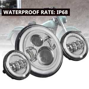 Faro LED Universal de 7 Pulgadas para Motocicleta, Faro Delantero para Auto, Moto, BMW Cafe Racer, Chopper, Harley Touring Ultra - Product Image 2