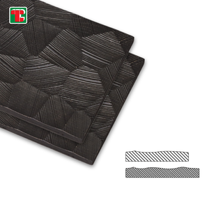 Panneaux muraux 4X8 Revêtement mural extérieur Bois <span class=keywords><strong>massif</strong></span> naturel Planches de bois modernes Panneaux muraux décoratifs en gypse 3D - Product Image 1