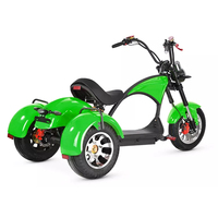 Triciclo eléctrico de tres ruedas, 1000w