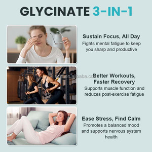 Cápsulas Veganas de <span class=keywords><strong>Magnesio</strong></span> 90 Unidades 1800mg Glicinato Malato Citrato 384mg <span class=keywords><strong>Magnesio</strong></span> Elemental Apoya los Músculos y los Nervios Glicinato 3 en 1 - Product Image 4