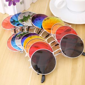 Las mujeres de moda Retro redondo de plástico gafas de sol <span class=keywords><strong>lentes</strong></span> gafas marco mujeres chicas de protección gafas - Product Image 1
