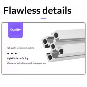 Support mécanique <span class=keywords><strong>pour</strong></span> présentoir, <span class=keywords><strong>tube</strong></span> carré, série GB 2020, profilé industriel en <span class=keywords><strong>aluminium</strong></span>, série 1000, <span class=keywords><strong>assemblage</strong></span> en alliage <span class=keywords><strong>d</strong></span>'<span class=keywords><strong>aluminium</strong></span> - Product Image 4