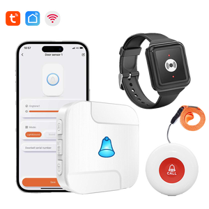 نظام الاتصال واي فاي تويا من داي تك، أجهزة نداء عن بُعد، زر إنذار للطوارئ للممرضات، ساعة يد منبه للمُسنين الذين يعيشون بمفردهم - Product Image 1