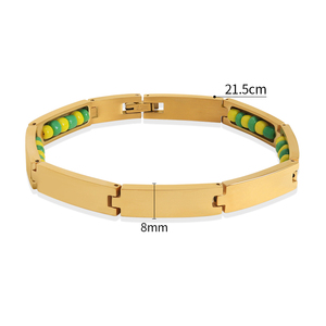 Joyería personalizada Religiosa Pulsera <span class=keywords><strong>de</strong></span> cuentas Pulsera <span class=keywords><strong>de</strong></span> eslabones Pulsera <span class=keywords><strong>de</strong></span> moda Cuentas coloridas Africanas India Poder Santería Pulsera - Product Image 6