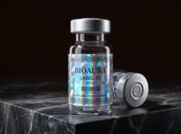 Etiquetas Holográficas Personalizadas para Frascos de Vidrio de 3 ml - Pegatinas de PET Láser Resistentes al Agua para Empaquetado de Botellas de Péptidos