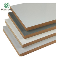 Tablero de MDF Laminado con Melamina Blanco Cálido/Frío de 12mm, 15mm y 18mm