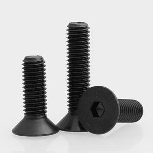 Oxit Đen kết thúc lớp 8.8 10.9 12.9 thép <span class=keywords><strong>carbon</strong></span> phẳng chìm đầu Hex ổ cắm máy Bolt vít inch 40mm DIN tiêu chuẩn - Product Image 6