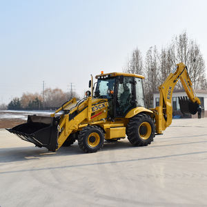 Retroexcavadora cargadora de dirección de cuatro ruedas OEM 4x4 MINICARGADORA retroexcavadora - Product Image 5