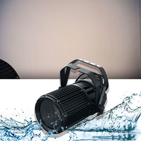 Éclairage QSE COB 200W IP65 DMX512/LED RGB à activation sonore, Ra95 2700K-6500K, construction en alliage d'aluminium