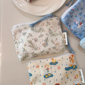 Dễ thương mini dây kéo túi cho các phím thẻ nhỏ mềm bông Ví với an toàn đóng cửa mini Pouch cho sử dụng hàng ngày & Quà Tặng - Product Image 3