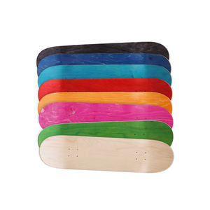 Ponte di <span class=keywords><strong>Skateboard</strong></span> in legno di betulla in legno bianco dipinto a mano, - Product Image 1