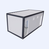 Importation et Exportation de Toilettes Portables Préfabriquées en Conteneur de 20 pieds, Toilettes Publiques, Maison Démontable, Emballage Plat, EX Works