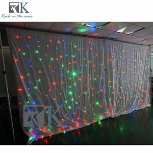 Étoile Lumière Scène LED Décors Télécommande RVB Étoile Rideau Starlight Rideau pour la Fête - Product Image 4