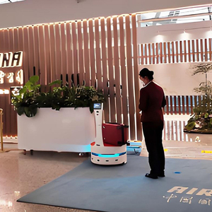 Robot Autónomo para el Transporte de Equipaje en Oferta, con Batería de 15AH, 6 Horas de Trabajo Continuo, WiFi/4G, para Uso en Hoteles - Product Image 5
