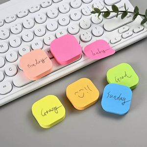 1200 Sheets Cute Colorful Square Paper Self-Adhesive Memo Pads Creative Office School Stationery Reminder <b>Note</b> Taking - Product Image 6