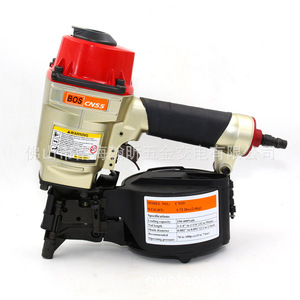 Cloueuse pneumatique Bos Coil Nailer CN55, diamètre des clous 3,1 mm, en alliage d'aluminium, pour planchers en bois et boîtes en bois - Product Image 5