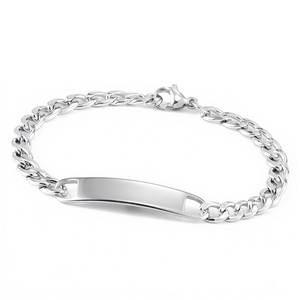 <span class=keywords><strong>Bracciali</strong></span> <span class=keywords><strong>Personalizzati</strong></span> in Acciaio Inox per Coppie, Braccialetti Regolabili alla Moda <span class=keywords><strong>con</strong></span> Incisione Curva di <span class=keywords><strong>Nome</strong></span> o Logo, Design Esclusivo - Product Image 4